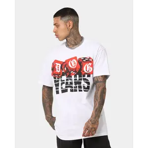 Dog Years Dice T-Shirt White