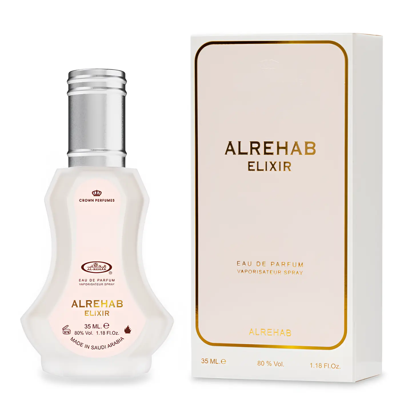 Al Rehab Elixir for Women Eau de Parfum Spray, 1.19 Ounce