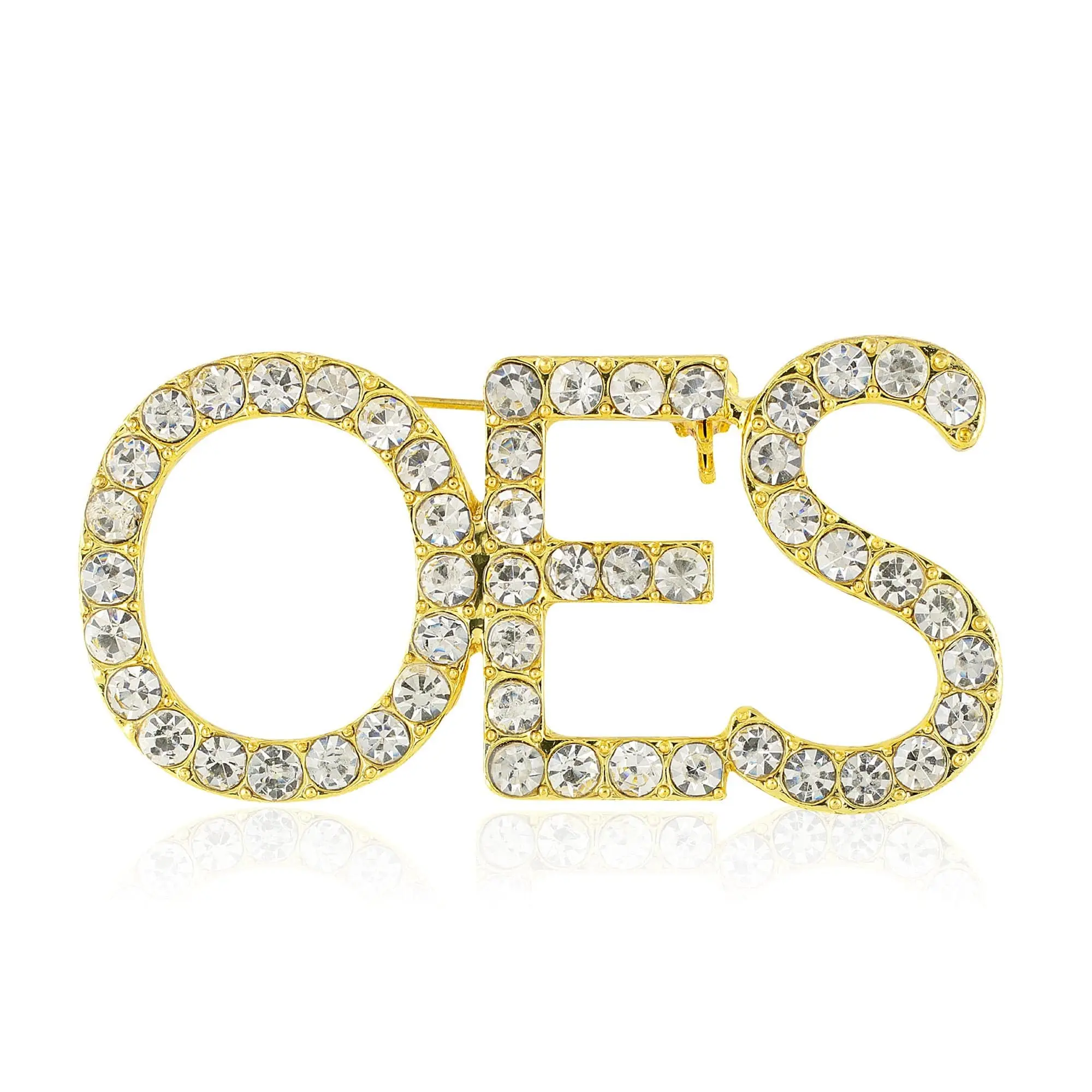 OES Sparkling Brooch