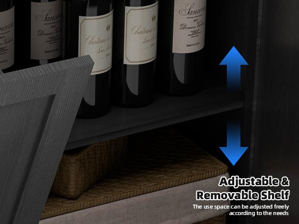 【Does Not Include Trash Can】 Spurgehom 2-in-1 Kitchen Trash Cabinet & Pantry Cabinet: Freestanding Tilt-Out Storage with Shelves, Holds 13 Gallon Garbage Can, for Kitchen, Living Room & Bathroom Organization