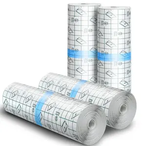 Tattoo Aftercare Waterproof Bandages 6 in x 4.4 yd Tattoo Cover Up Tape, Tattoo Supplies Second Skin Bandage Flat Roll Transparent Film Wound Healing Protective Clear Sterile and Safe Bandages