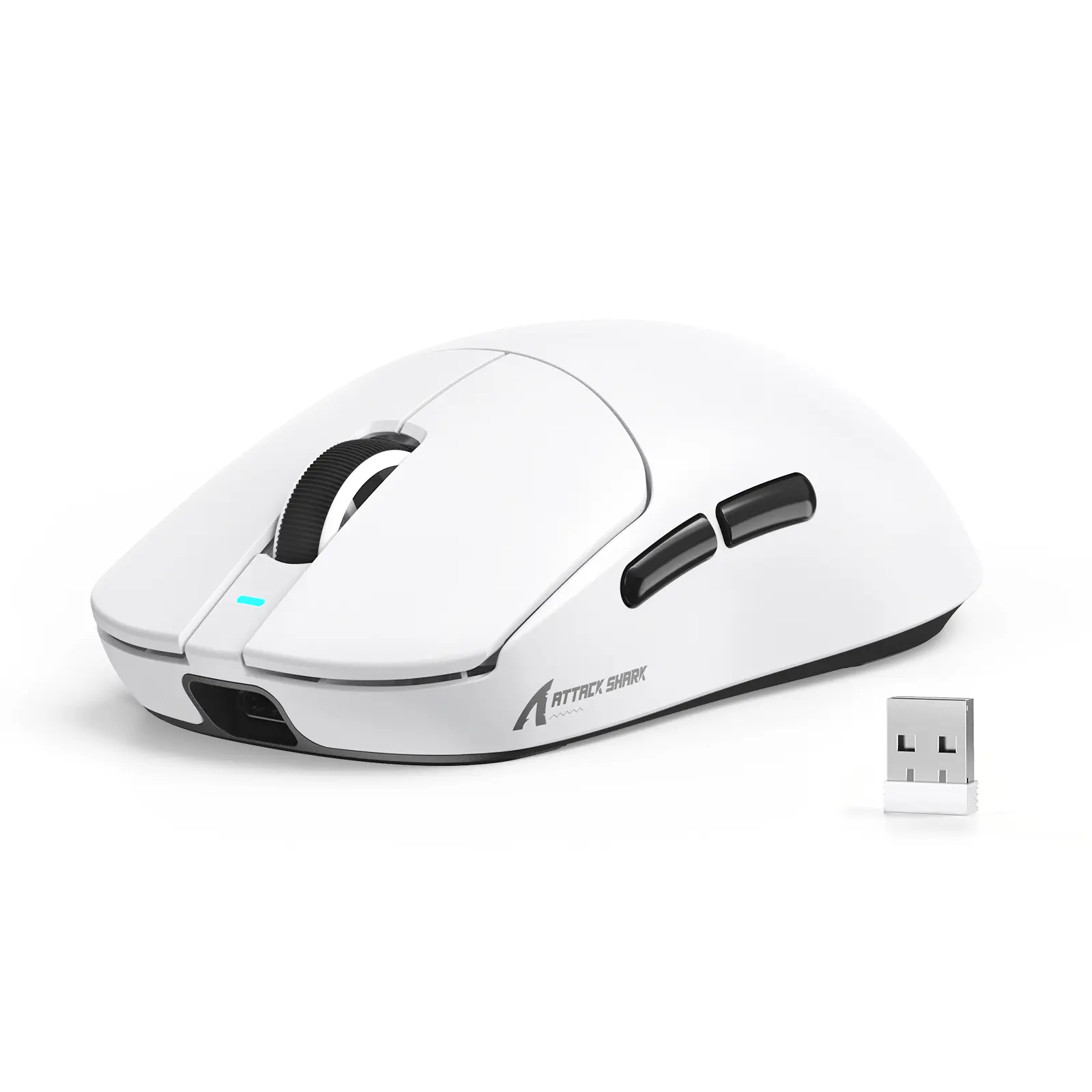 ATTACK SHARK X8SE Wireless Gaming Mouse,Adjustable 25K DPI PAW3311 Optical Sensor,59g Lightweight,Triple Modes 2.4G/Wireless/USB-C Wired,500mAH Battery,5 Programmable Buttons for PC/Mac, Gaming Pc Accessories, Gaming Equipment