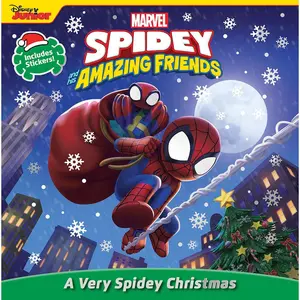 Spidey and His Amazing Friends: A Very Spidey Christmas Paperback – Sticker Book, September 7, 2021