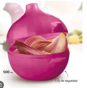 purple onion tupperware