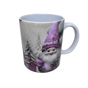 Winter Wonderland Gnome Mug with Festive Gnome Design and Snowy Scene Durable Perfect for Holiday Coffee Lovers gift
