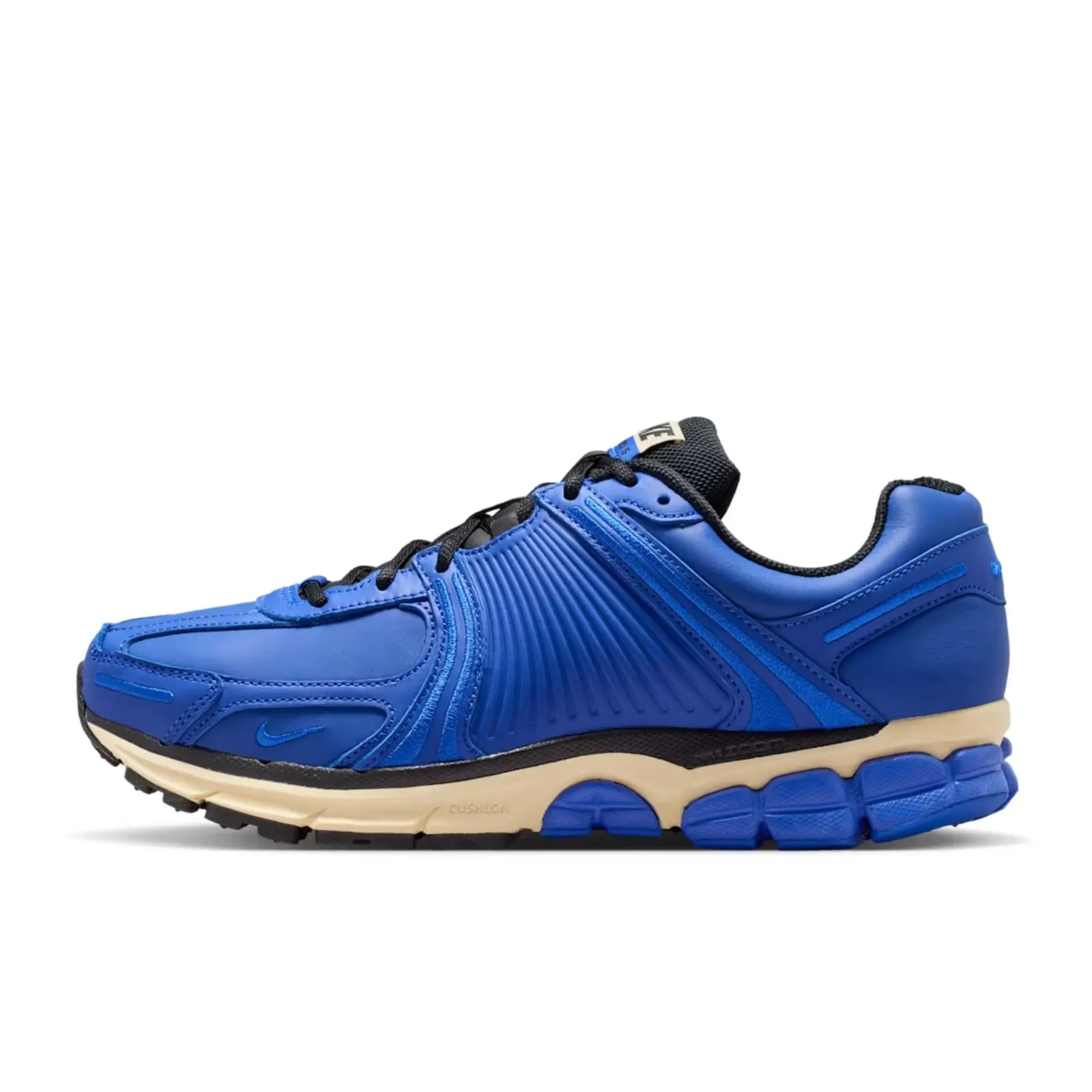 Nike Zoom Vomero 5 QS Men's Sneakers IO4555-400 Hyper Royal / Game Royal / Black / Sail – Retro Running Shoes Featuring Layered Materials, Responsive Cushioning, Breathable Mesh Panels, Secure Lace-Up Closure, and a Distinctive Multi-Color Design