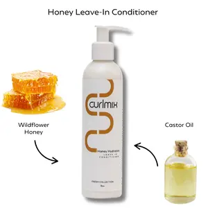 Leave-In Conditioner – Raw Wildflower Honey for Mega Moisture and Soft, Hydrated Curls | Honey Hydration 🍯
