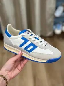 Back 70 Barkley Jogger White French Blue