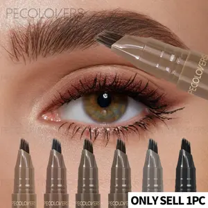 1pc Waterproof Eyebrow Pen With 5D Ultra-Fine Prongs, Anti-Shake Technology For Effortless Fullness, Natural Looking Brows Makeup, All Day Smudge&Fade Resistant, Sleek Cosmetic Pencil, Beginner-Friendly, Volumizing Eyebrow Enhancer, Gift For Friends