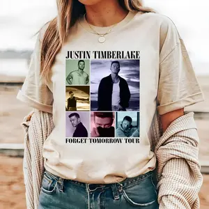 2024 Justin Timberlake Tour Comfort Colors Shirt, Forget Tomorrow World Tour Shirt, Justin Timberlake Era Tour Unisex Shirt CARE INSTRUCTIONS, PROCESSING & SHIPPING
