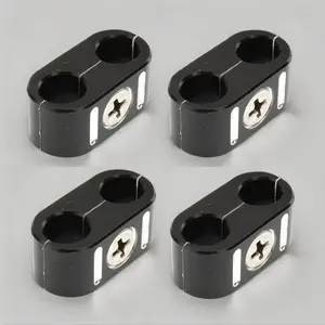 Motorcycle Brake Throttle Cable Clamp Protector, Motorcycle Brake Throttle Cable Clamp Protector, Universal Car Accessories for Harley Sportster XL 883 1200/Dyna Low Rider/Softail FXST