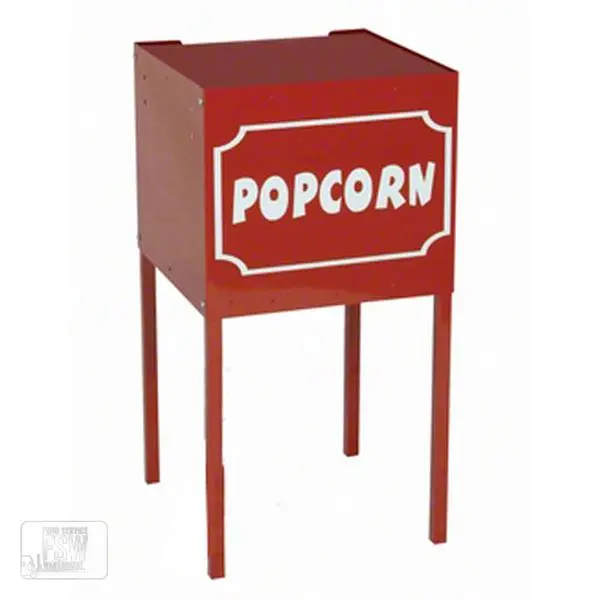 Paragon Kitchen Steel Popcorn Machine Stand - Compact, Thrifty Model with Shelf for Manufactured Fun Experiences