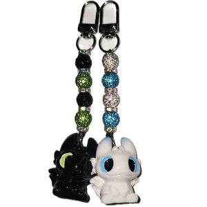 Train Your Dragon Bling Cellphone  Smartphone Charm - Bag Clip - Keychain - Accessory