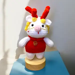 Mr.Dragon Brothers Soft Crochet Keychain K0318