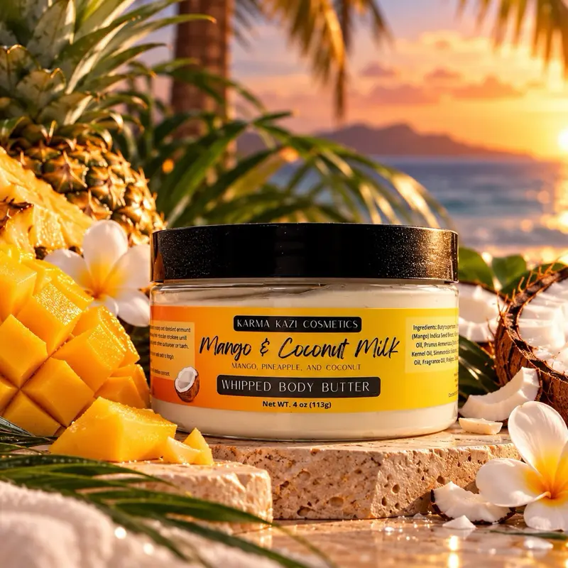 Tropical Whipped Body Butters