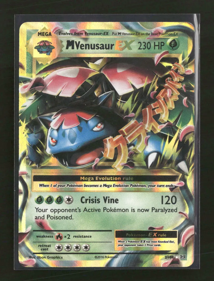 XY - Evolutions M Venusaur EX #2/108