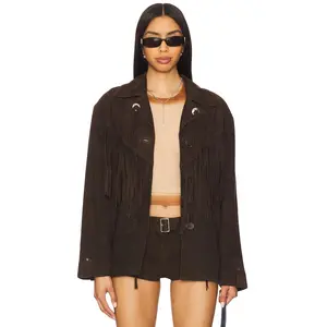 LAMARQUE x REVOLVE Alma Jacket in Dark Brown