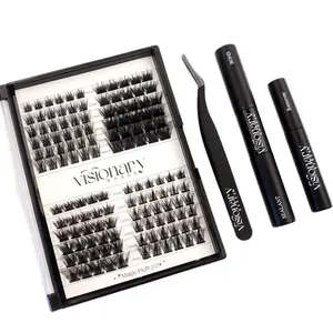 Visionary Babes Magic Fluff 2.0 Lash Kit Eyelashes Makeup Eyelash Extension Flawless