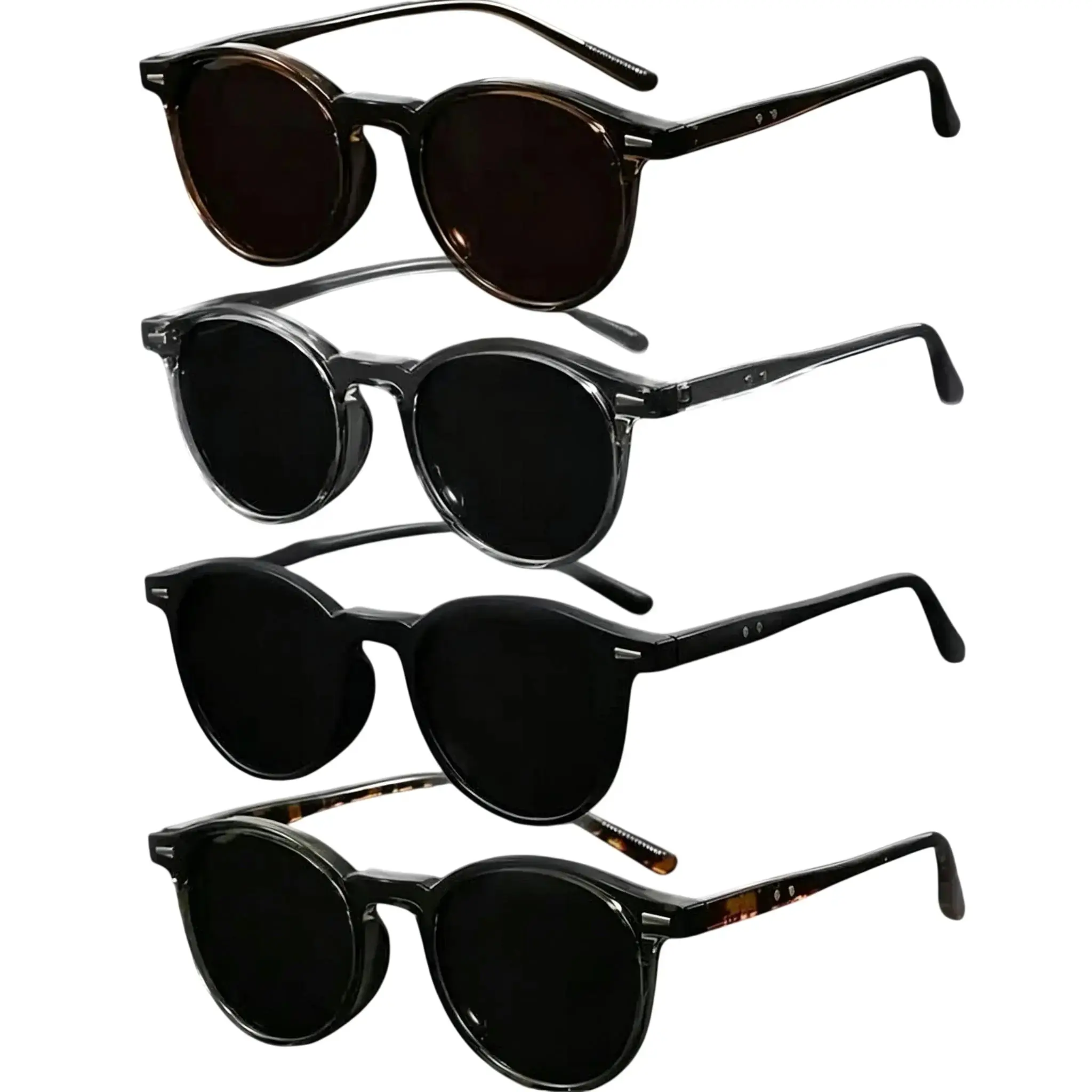 Sunglasses for Women Men,Retro 90s Small Circle Sunglasses,Polarized UV400 Protection,Colored Lens Vintage Shades, Lightweight Classic Unisex Eyewear for Driving, Street Photography, Travel & Daily Fashion Wear swimming goggles,father's day gifts
