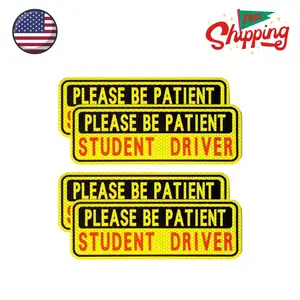 4 PCS Student Driver Magnet for Car, New Driver Magnet for Car