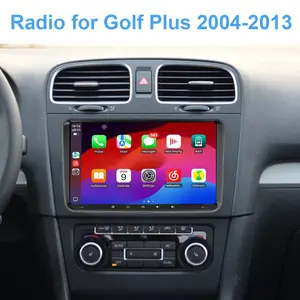 9" Android 14 Car Stereo for VW Golf Plus 2004–2013 | Wireless CarPlay & Android Auto, 2+32GB, GPS, Bluetooth, WiFi, AHD Camera