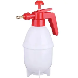 Handheld white spray bottle, watering can, disinfection spray bottle, pressure spray bottle, portable car washing bottle
