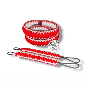 *Red/White* Lunch Box Set - Lunch Box Strap - Cooler Strap