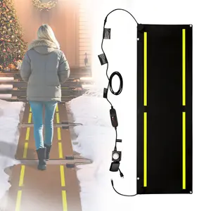 AMERLIFE Graphene Snow Melting Mats Outdoor , Heated Outdoor Mats for Winter Snow Removal, Non-Slip Electric Heated Snow Melting Mats