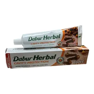 Dabur Herbal Cavity Protection Toothpaste with Clou de Girofle for Oral Health Care & Calcium Carbonate for Daily Freshness