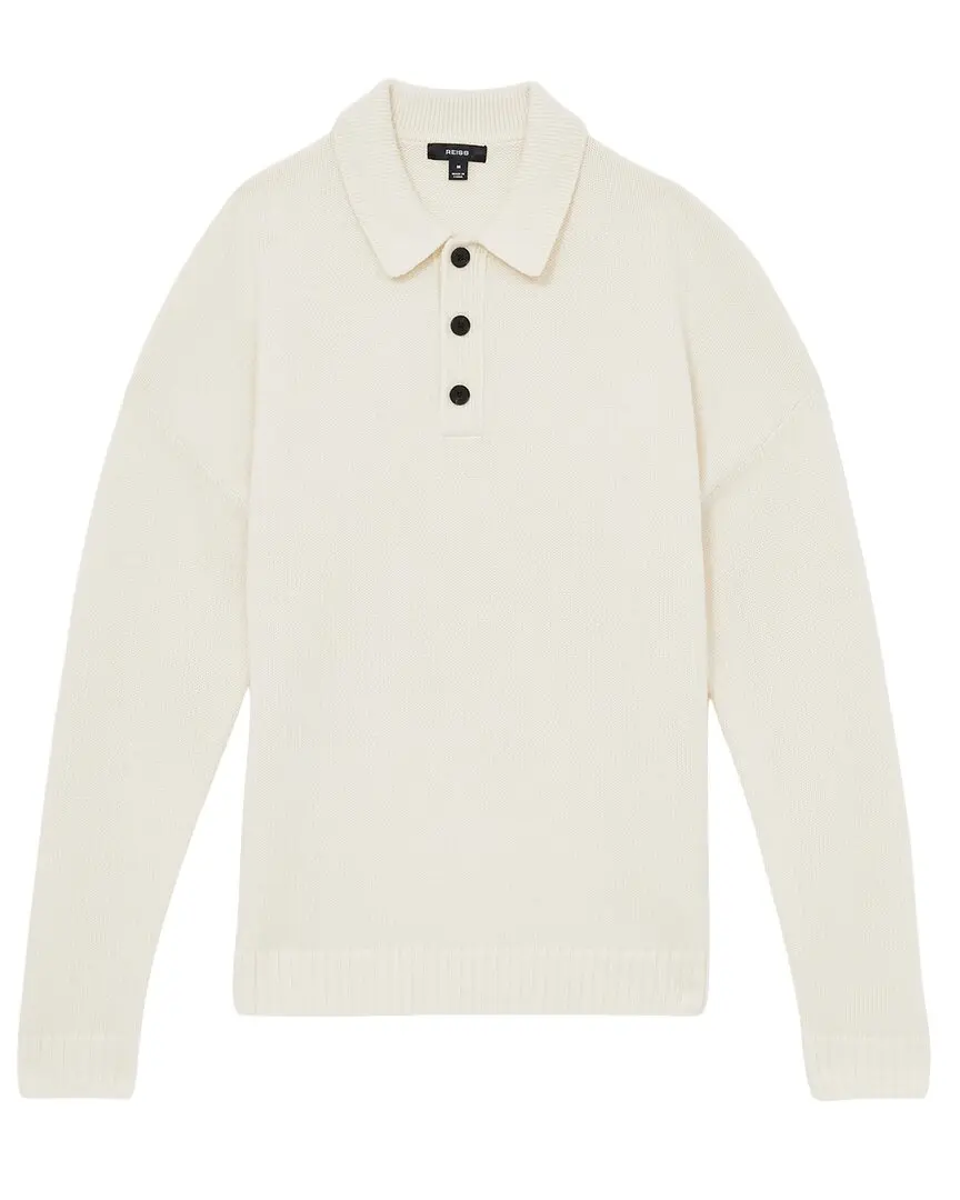 Reiss Jacob Relaxed Half But Wool-Blend Sweater
