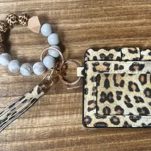 Cheetah Wristlet