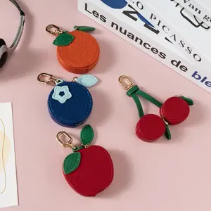 Charming Fruit Bag Ornament, Sweet Keychain Decoration for Handbags and Packs, Modern Bag Charm Embellishment, Great Gift for Snack Fans, Four Season Daily Fashion Vibe