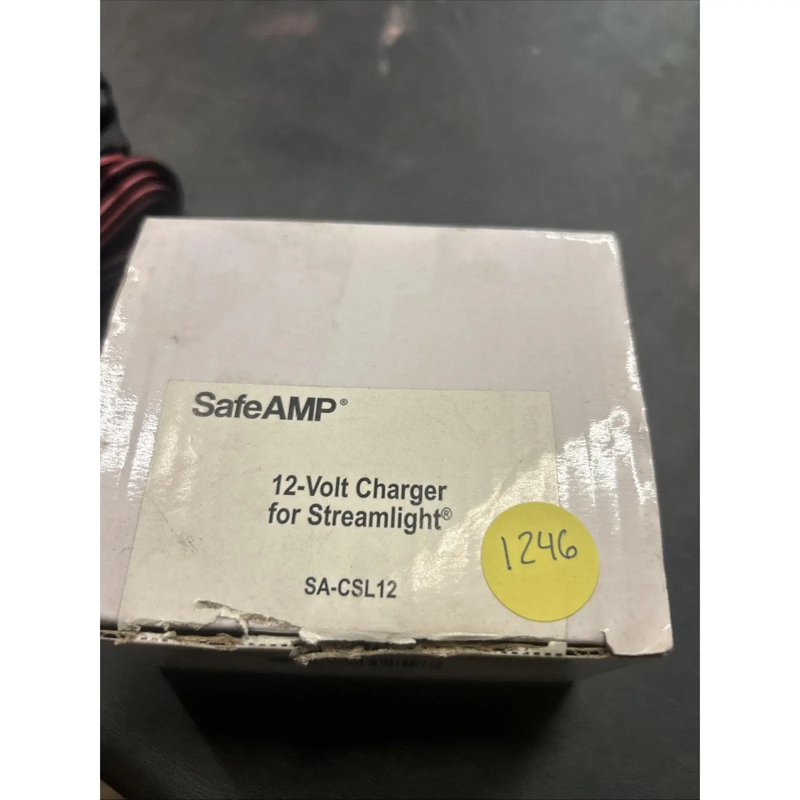 12V Power Adapter for Streamlight Rechargeable Flashlights (D6-1246)