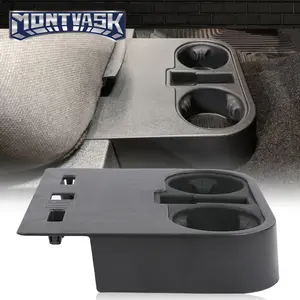 CROSSDESIGN Fit For 2015-2020 Ford F150 Super Duty Center Cup Holder Under Front Seat Bottom