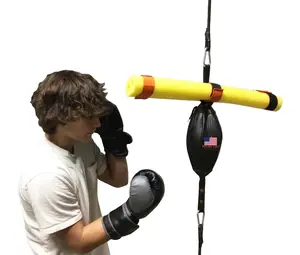 Double End Demon Agility Training Tool for Boxing & Martial Arts Total Defensive Skill Set Made in USA Punching Bag Not Included
