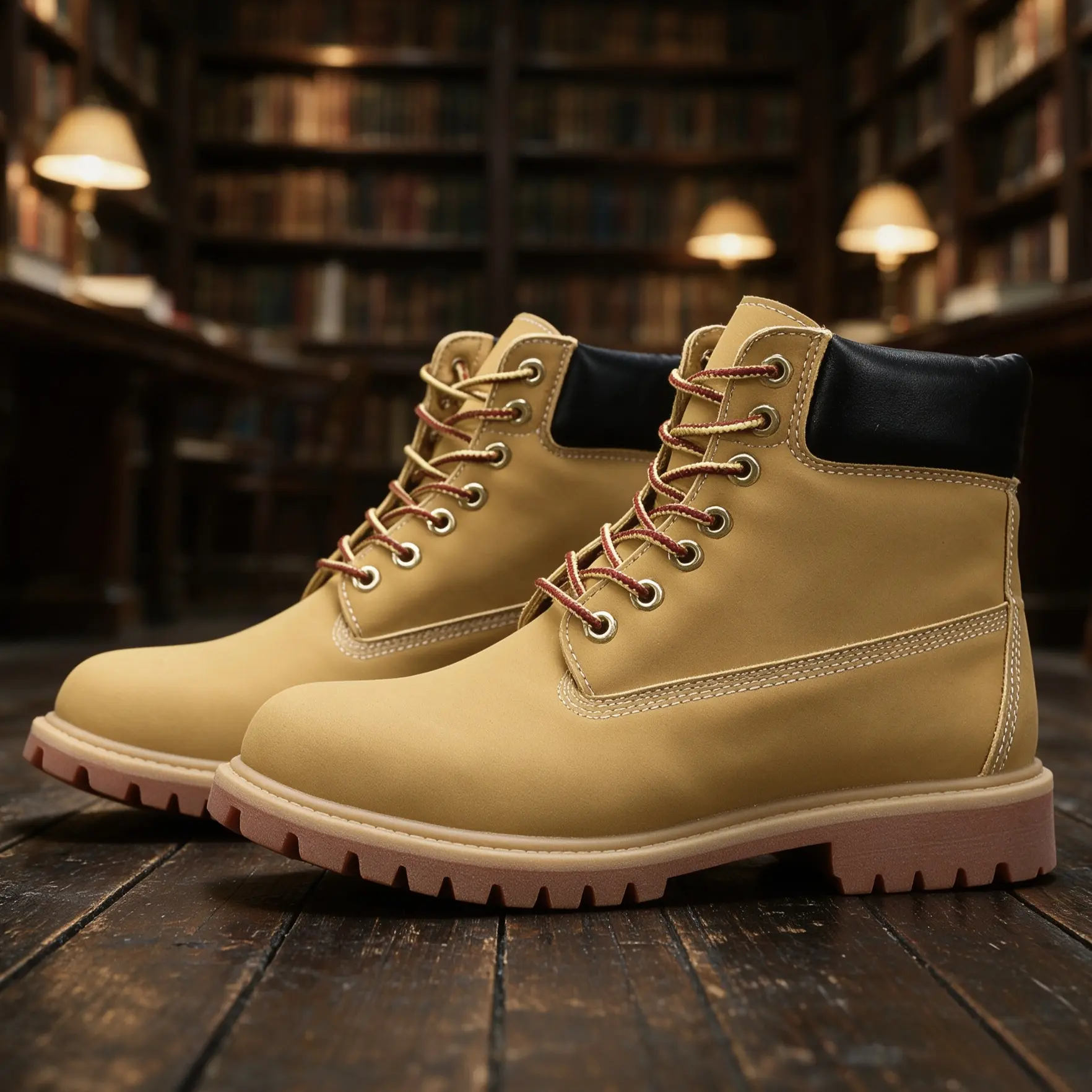 Multi-use High Ankle Daily Footwear Flexible Lace Design Sturdy Wear-resistant Sole Perfect For Outdoor Stroll City Daily Style