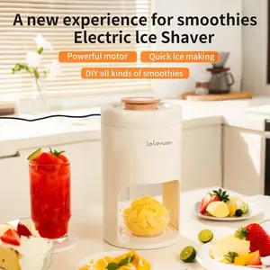 Electric ice shaver fast smoothie grinding easy DIY all kinds of smoothie operation simple ice crusher sand ice making tool