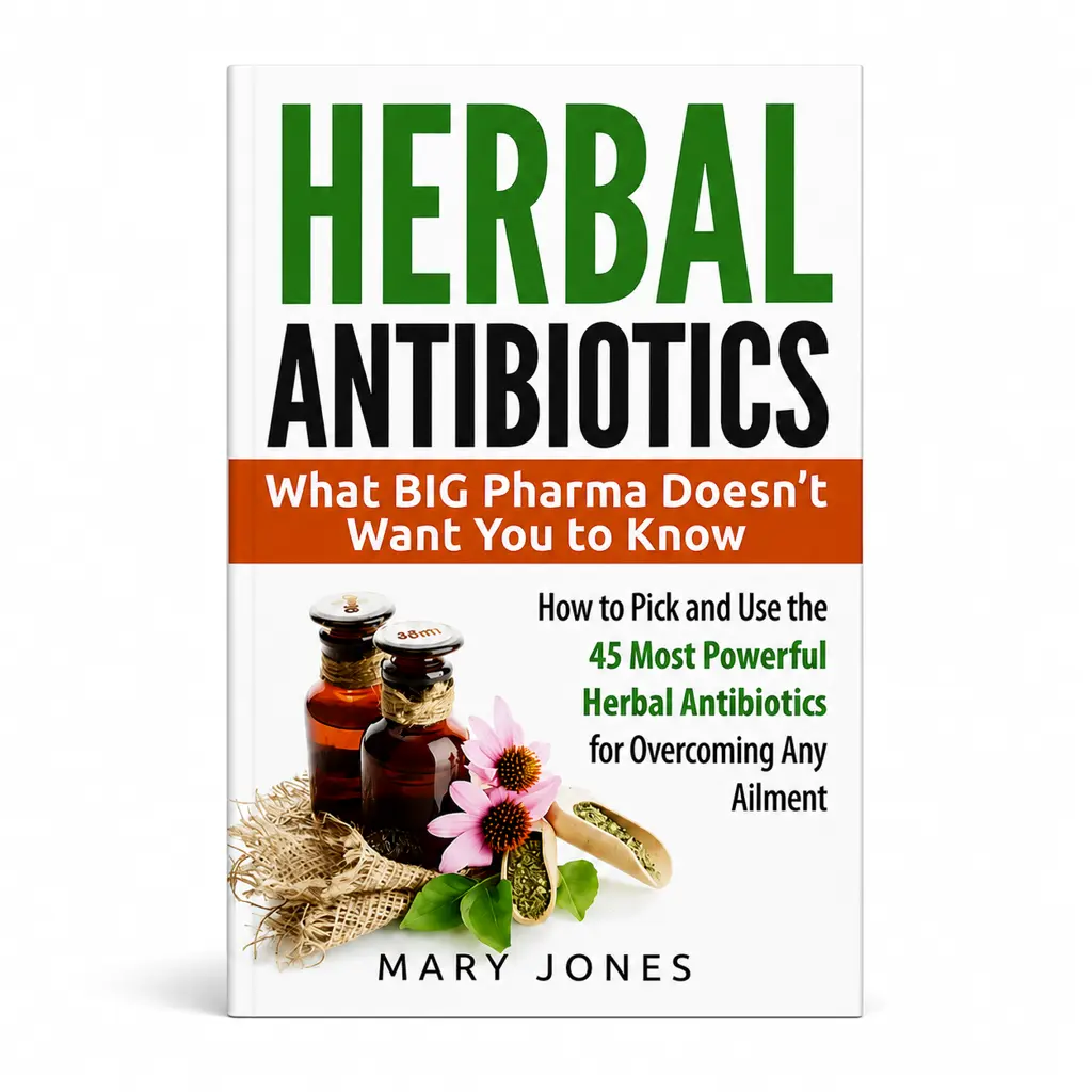 Herbal Antibiotics Book: What BIG Pharma Doesn't Want You to Know - How to Pick and Use the 45 Most Powerful Herbal Antibiotics for Enhance Health, Natural Healing Support