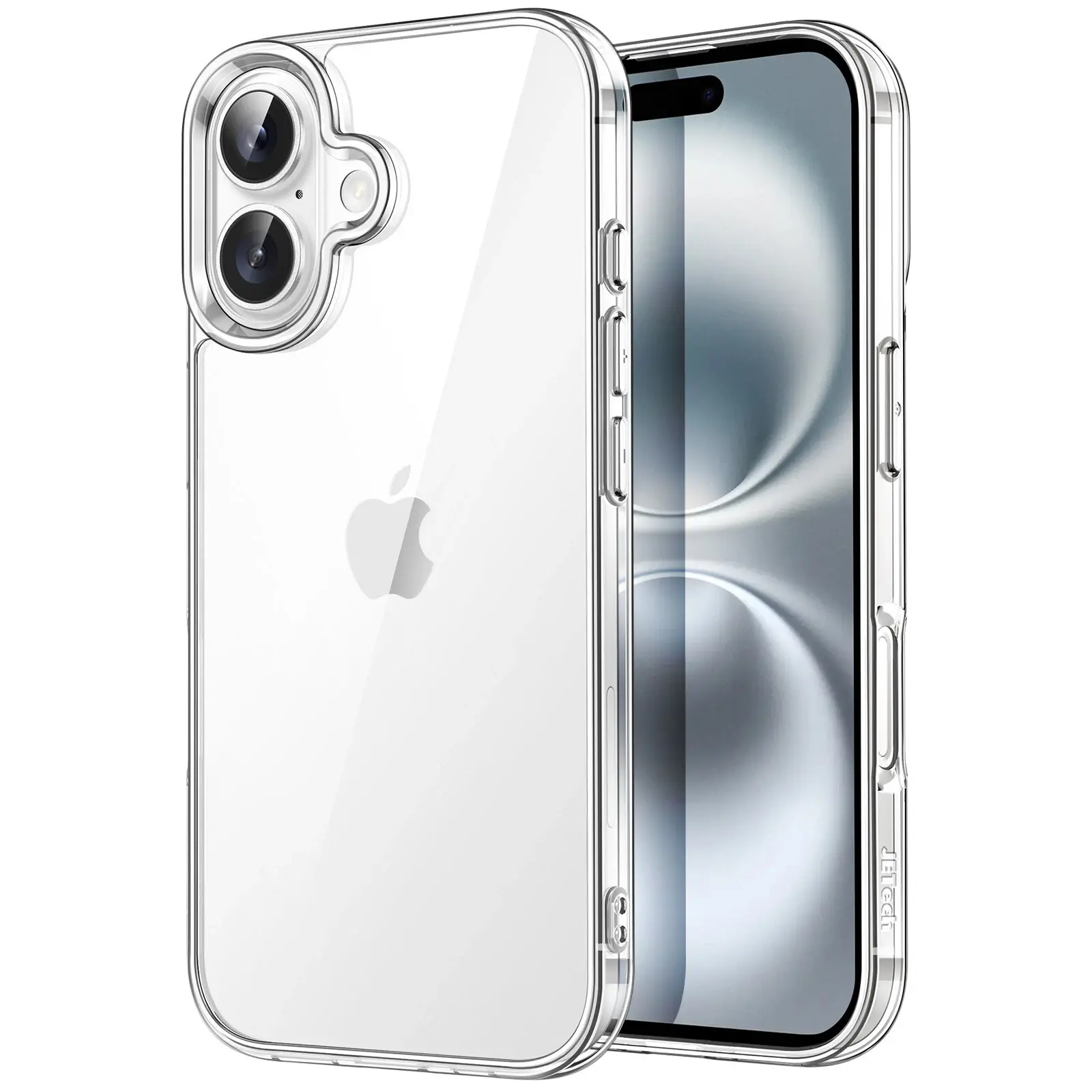 JETech Case for iPhone 16 Plus 6.7-Inch, Non-Yellowing Shockproof Bumper Cover