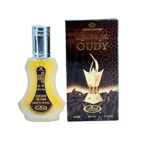 Al Rehab Oudy Unisex Perfume - 1.15fl.oz, Yellow Floral, Fresh Spicy, Musk, Sweet