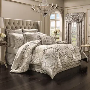BelAir Sand 4-Piece Comforter Set By J Queen