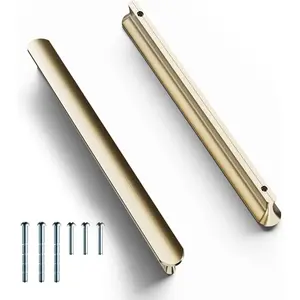 10 Pack Champagne Bronze Cabinet Pulls 5 inch(128mm) Hole Centers Kitchen Cabinet Handles Drawer Pulls Kitchen Cabinet Hardware