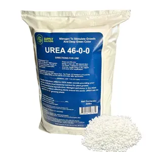 Supply Solutions Urea 46-0-0 40 Pounds Pure Nitrogen Fertilizer for Lush Growth Deep Green Color Plant Food Lawn Garden Bloom Booster Flowers Fruits