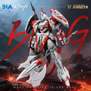 Spirit Gun Mecha Figure, 1/18 Scale High Mobility Knight Type, High-Degree Movable Cyber Long Rifle Model, Premium Metal Decorative Collectible Gift