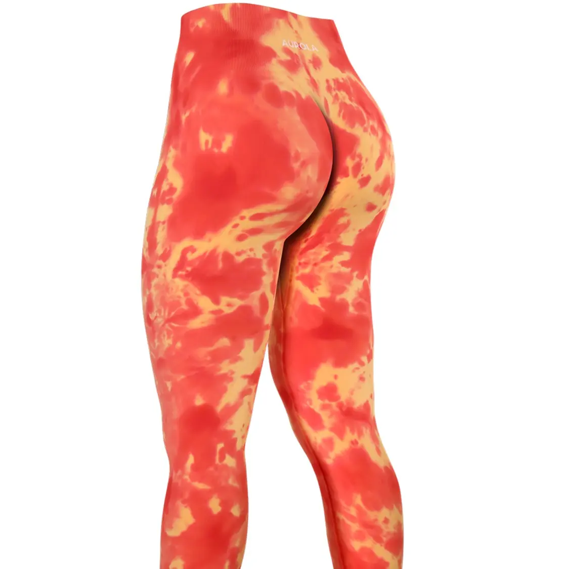 Orange Fire Tie Dye