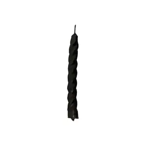 Black chime candle