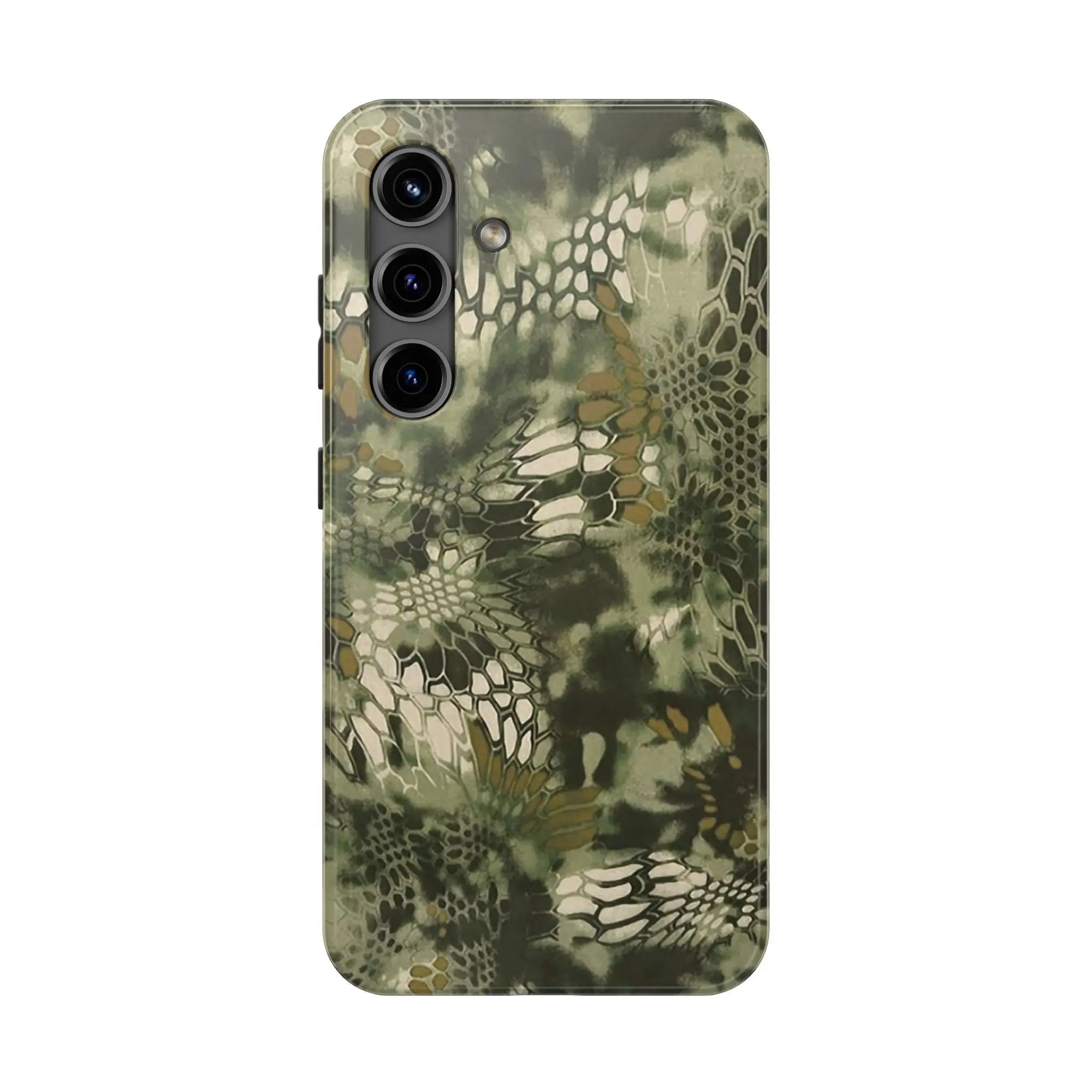 Kryptek Highland Camo Tough Phone Case for iPhone & Samsung | Rugged Shockproof Hunting & Outdoor Protective Cover, Phone Cover for iPhone 7-17 Pro Max / for Samsung S21-S25 Ultra