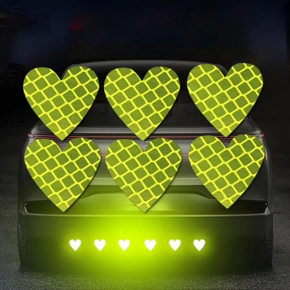 Universal Reflective Night Warning Strips for Vehicles, Creative Body Patches for Cars, Motorcycles & EVs, Car Exterior Accessories, Reflective Sticker, Auto, Automotive