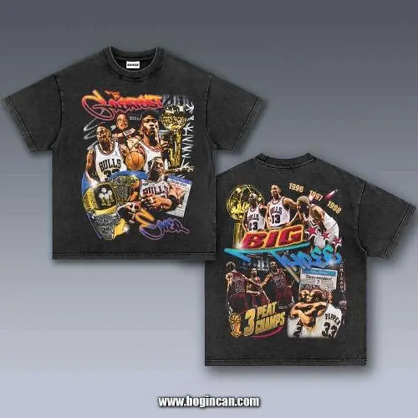 VINTAGE TEE | MICHAEL JORDAN X SCOTTIE PIPPEN X DENNIS RODMAN 5.27