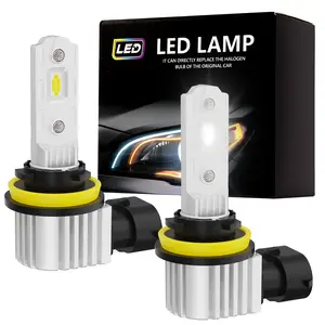 LED Car Lighting Kit 6500K Cool White, 900% Brighter, IP67 Waterproof, Long Lifespan, Plug & Play Design, Universal 12V-24V Lighting Upgrade for Vehicle or Outdoor Use faros  led auxi  to  head  lights